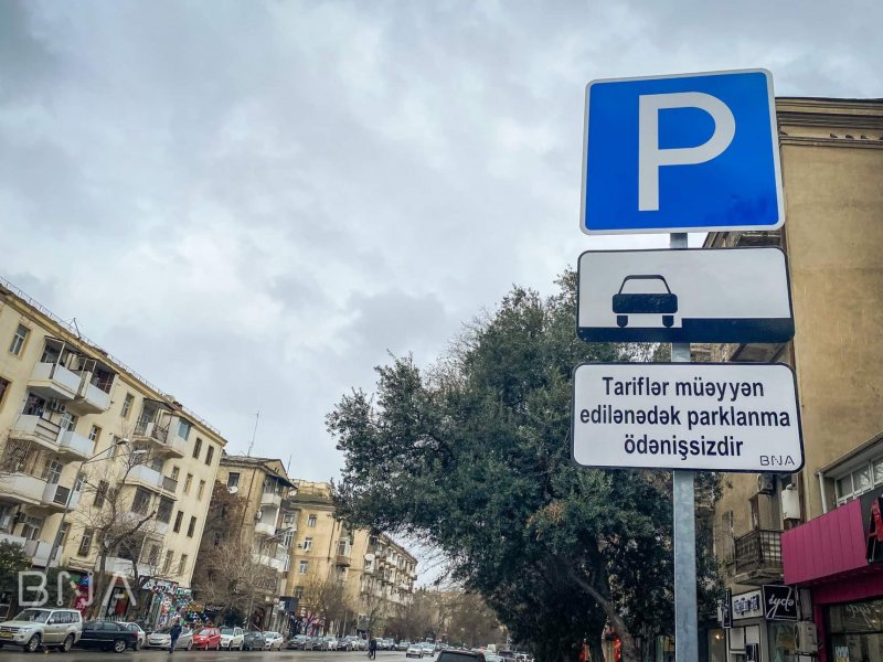 “Bakıda bu ərazilərdə parklanma pulsuzdur - Lövhələrə DİQQƏT