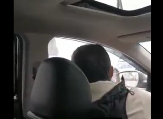 “Sürücü yol polisinin videosunu yaydı: söyülən özü oldu - VİDEO