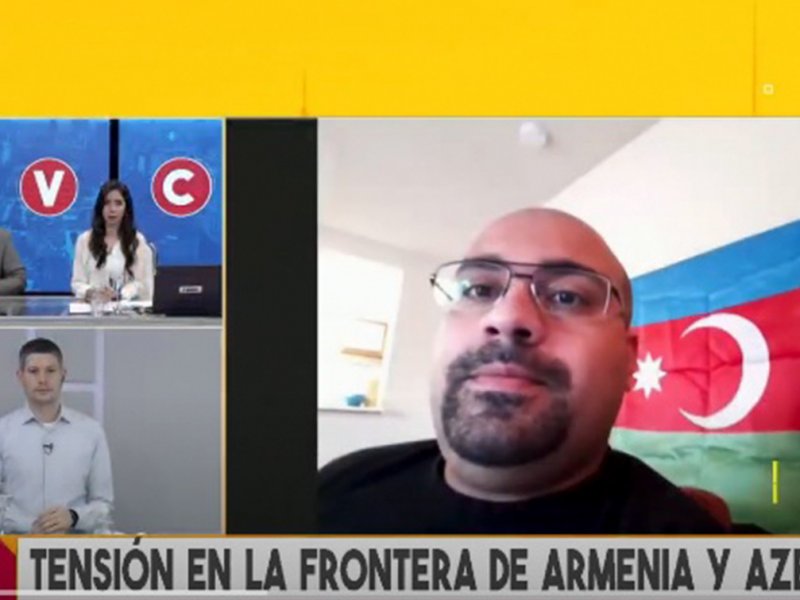 “Argentina telekanalında Ermənistanın işğalçı siyasətindən danışılıb