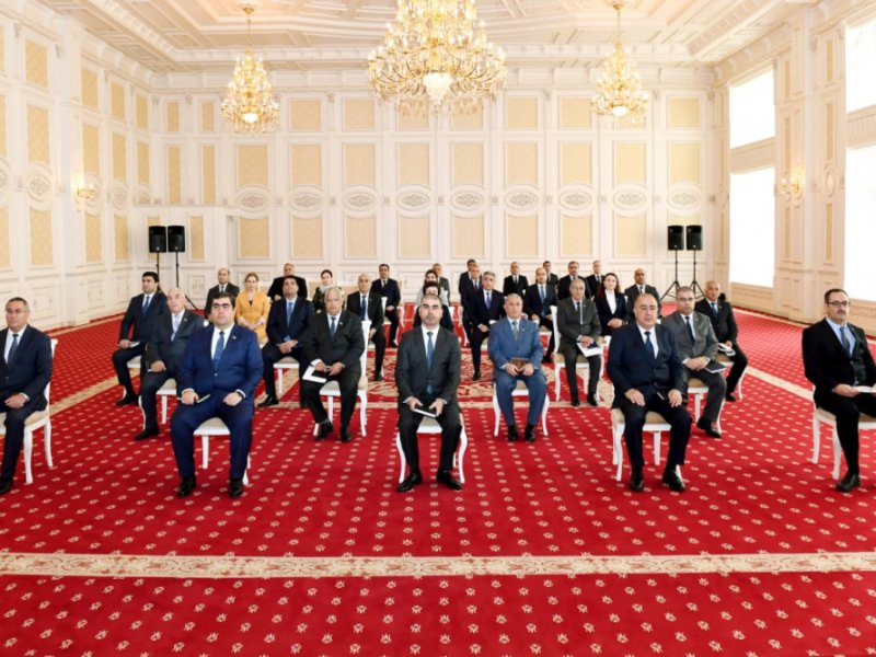 Yeni Azərbaycan Partiyası Naxçıvan Muxtar Respublika Təşkilatının Siyasi Şurasının iclası keçirilib - FOTOLAR
