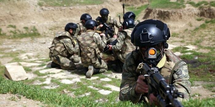 “В миротворческих подразделениях азербайджанской армии проведены учебные тренировки - ВИДЕО