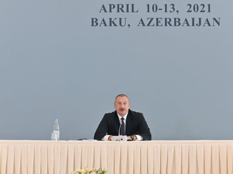 “Президент прокомментировал вопрос о ситуации после ухода российских миротворцев из Карабаха