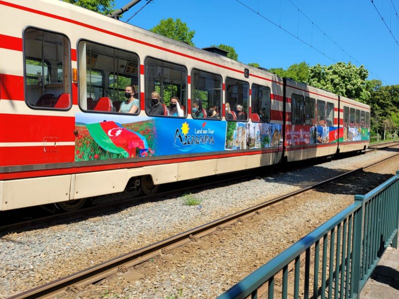 Haaqadakı 16 nömrəli tramvay Azərbaycana dair məlumat 