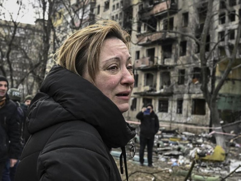 Ukraynada həyatını itirən mülki şəxslərin meyitlərinin axtarışı davam edir