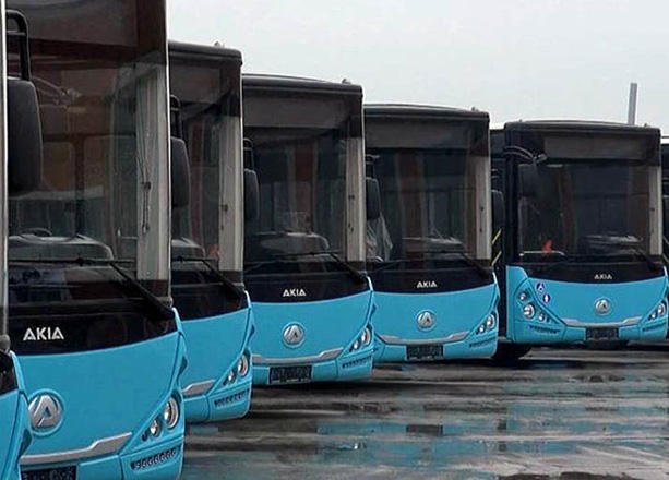 “Bakıya 371 yeni avtobus gətirilib