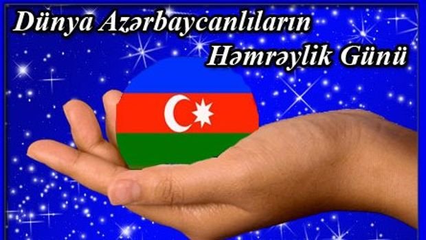 31 Dekabr Dünya Azərbaycanlılarının Həmrəyliyi Günüdür