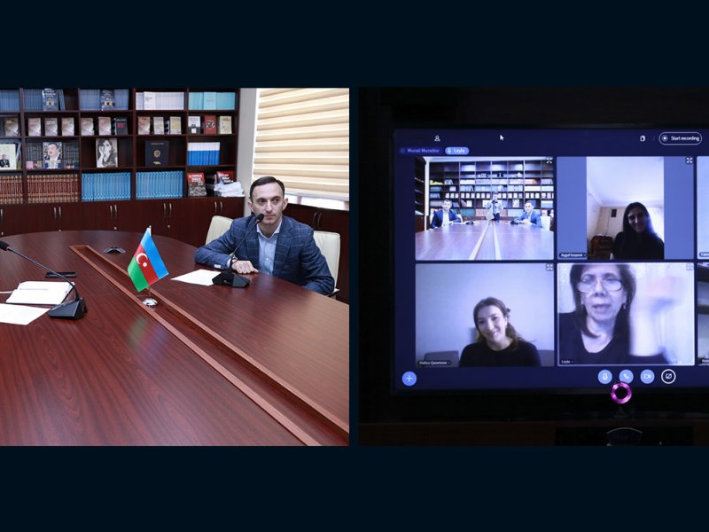 “Gürcüstan Azərbaycanlılarının İnteqrasiya Mərkəzi ilə videomüzakirə aparılıb