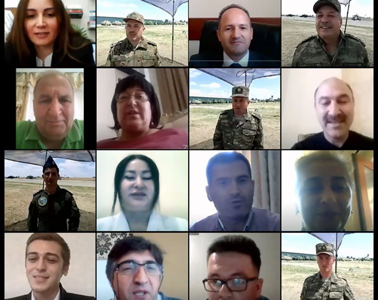 “UNEC kollektivi Azərbaycan Ordusuna onlayn dəstək nümayiş etdirib