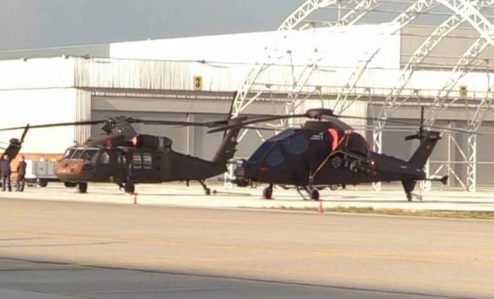 В Турции презентовали новый отечественный ударный вертолёт Т629