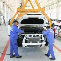 Naxçıvanda “FAW” markalı avtomobillərin istehsalına başlanılıb--FOTO