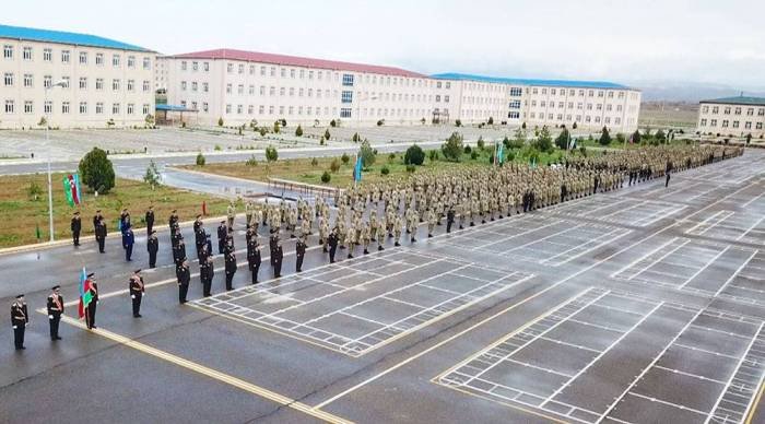 “Молодые солдаты отправлены на места службы в Отдельной общевойсковой армии-ВИДЕО