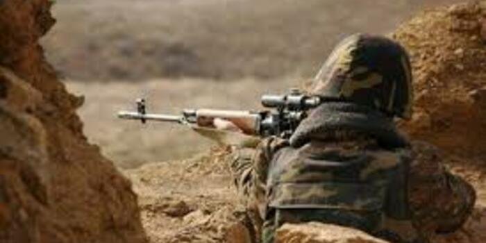 “Армяне обстреляли позиции ВС Азербайджана из крупнокалиберных пулеметов и снайперов