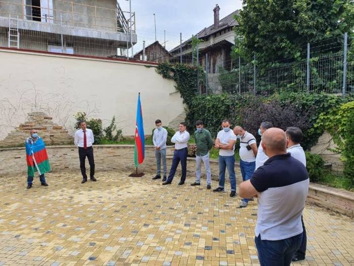 Наши соотечественники в Молдове продемонстрировали поддержку армии и Президенту Азербайджана