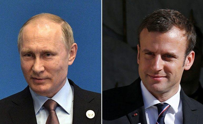 Vladimir Putin və Emmanuel Makron Dağlıq Qarabağdakı vəziyyəti müzakirə ediblər