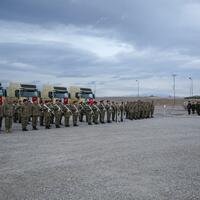 Əlahiddə Ümumqoşun Ordunun hərbi qulluqçuları “Qış təlimi-2021”də iştirak edəcək FOTOLAR