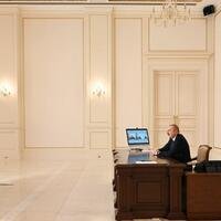 Президент Азербайджана принял главу МИД Венгрии в видеоформате