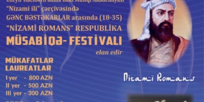 ““Nizami Romans” respublika müsabiqə-festivalı elan edilib