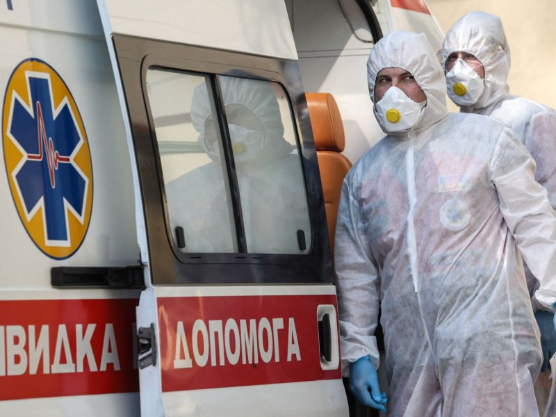 Ukraynada koronavirusa yoluxanların sayı 1 milyon 546 mini ötdü