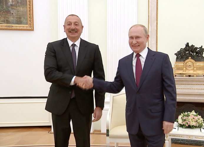 “Vladimir Putin İlham Əliyevə təşəkkürünü bildirdi
