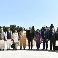 Prezident İlham Əliyev Pakistan Milli Assambleyanın sədrini qəbul edib .