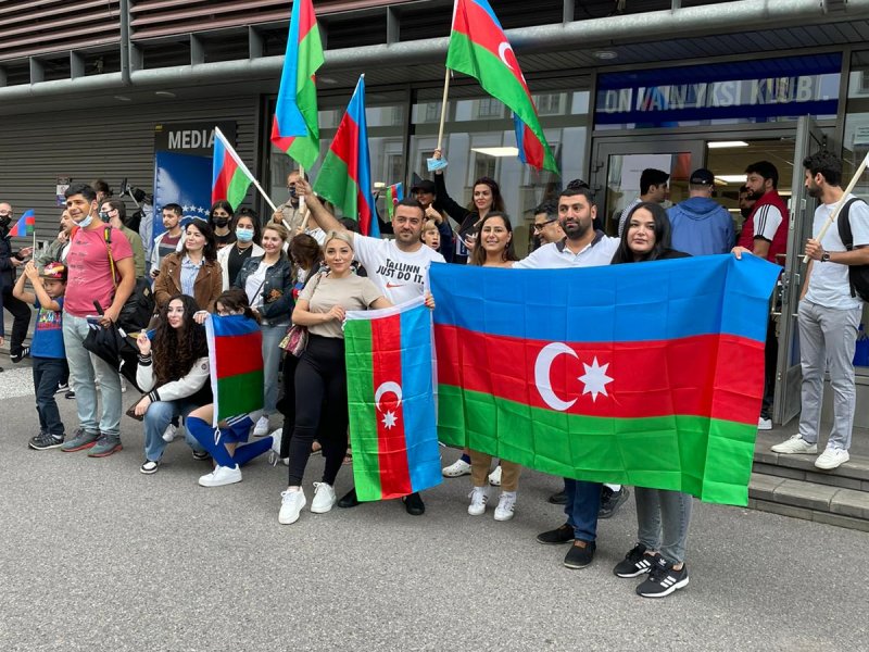 “Finlandiya azərbaycanlıları “Neftçi” futbol klubuna azarkeşlik ediblər
