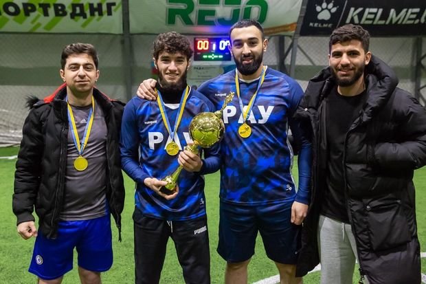 Azərbaycan diasporunun komandası Ukraynada keçirilən mini-futbol turnirində qalib oldu