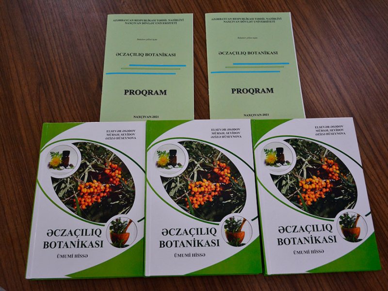 NDU-da “Əczaçılıq botanikası” dərsliyinin təqdimatı keçirilib