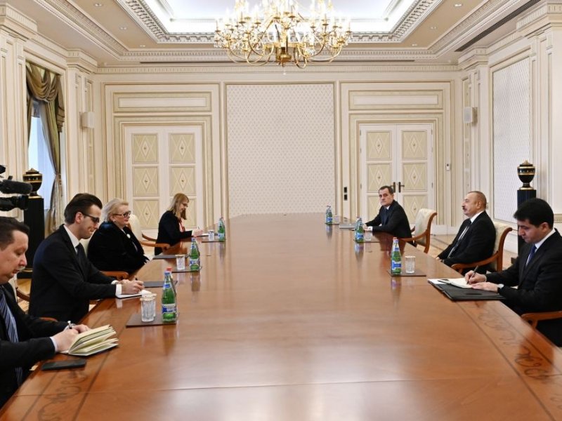 Prezident Bosniya və Herseqovinanın xarici işlər nazirini qəbul edib