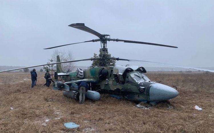 Ukrayna ordusu: Rusiya müharibədə 88 hərbi təyyarə və helikopter itirib