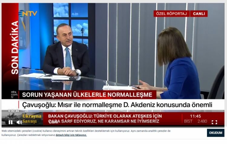 Nazir Mövlud Çavuşoğlu: Erməni diasporu Ermənistanla normallaşmanı dəstəkləmir
