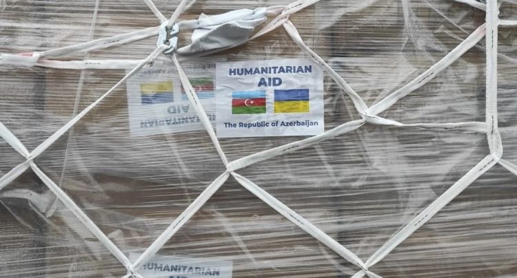 “Azərbaycan Ukrayna şəhərinə 20 ton humanitar yardım edib