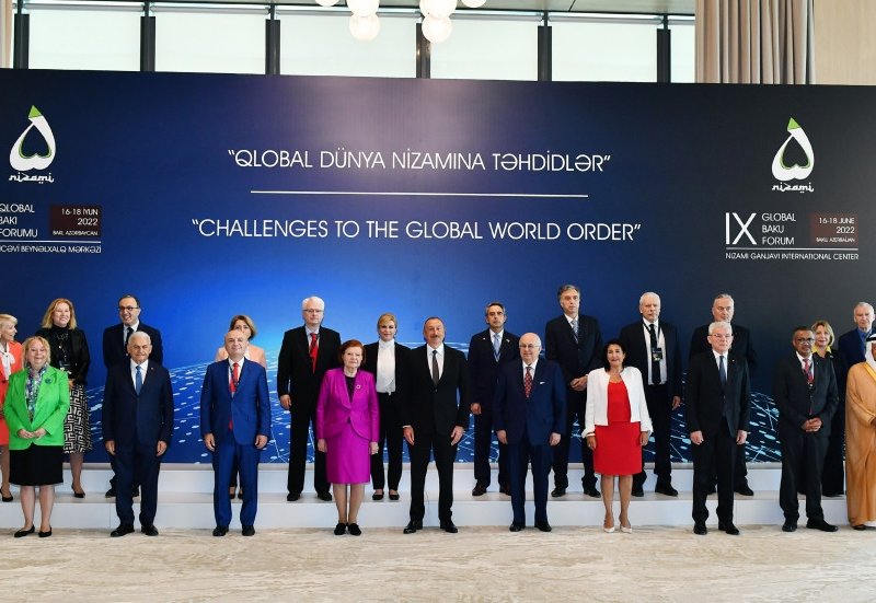 “Prezident İlham Əliyev IX Qlobal Bakı Forumunda çıxış edib