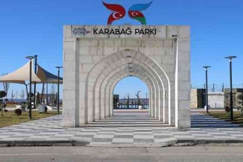 Türkiyənin Batman şəhərində Qarabağ Parkı salınıb