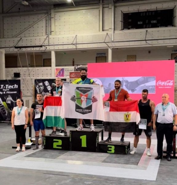 “Pauerliftinqçimiz Ramil Əhmədov Avropa çempionatında iki qızıl medal qazanıb