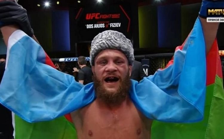 Rafael Fiziyev Azərbaycan bayrağı altında UFC-də ilk qələbəsini qazanıb