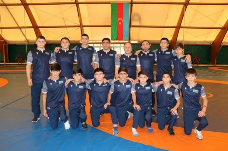 “Sərbəst güləşçilərimiz U-15 Avropa çempionatında 8 medal qazanıblar