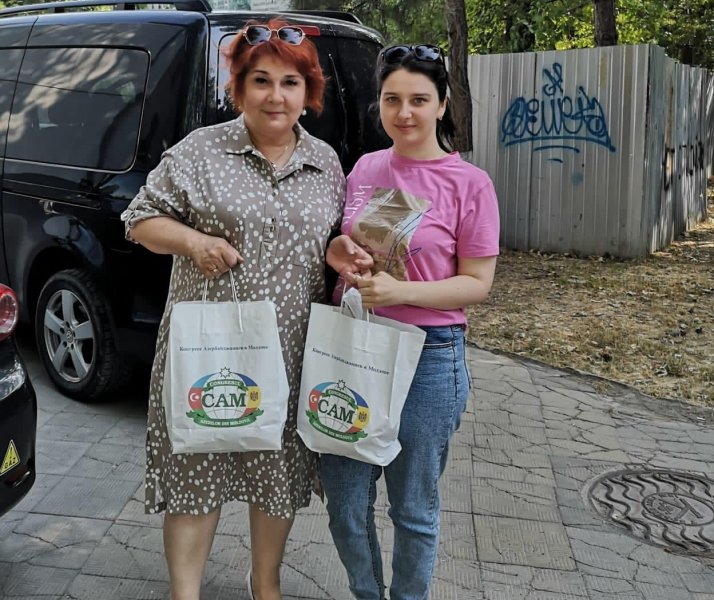 Moldovada soydaşlarımıza Qurban bayramı sovqatı paylanılıb