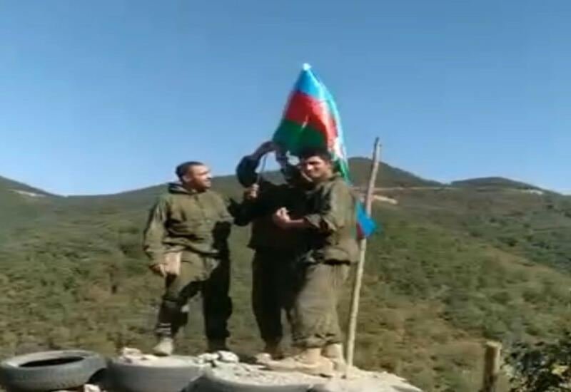 “Daha bir strateji yüksəklikdə Azərbaycan bayrağı dalğalanır