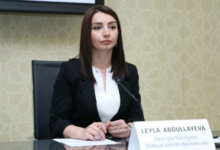 Leyla Abdullayeva Fransa xarici işlər nazirinin Azərbaycana qarşı ittihamlarına cavab verib