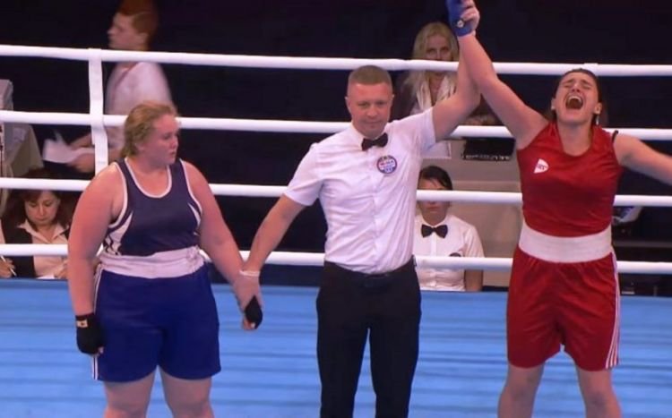 Azərbaycanın qadın boksçusu Avropa çempionatının finalına yüksəlib