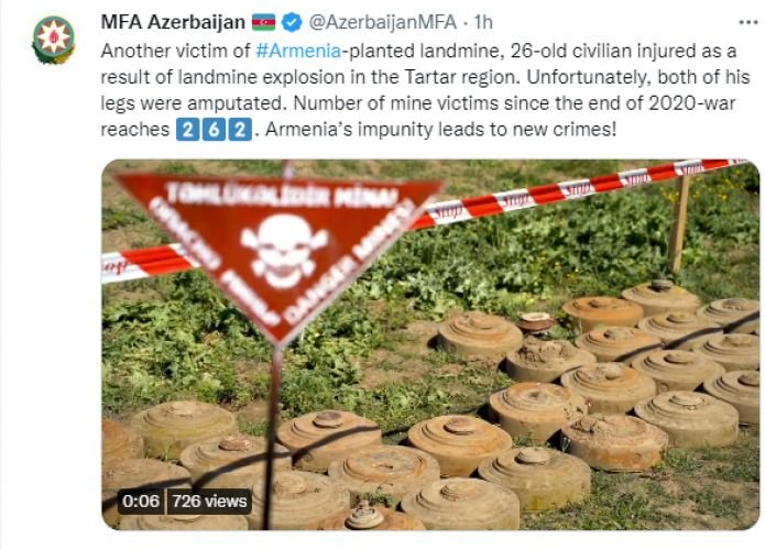 XİN: Ermənistanın cəzasızlığı yeni cinayətlərə yol açır