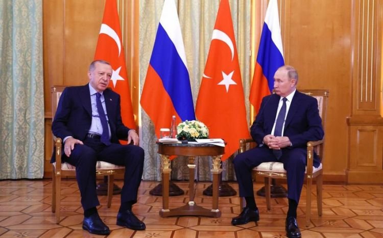 Astanada Ərdoğanla Putin arasında görüş keçirilib