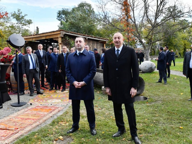 Gürcüstanın Mçxeti rayonundakı Muxrani sarayında mədəni proqram təqdim edilib