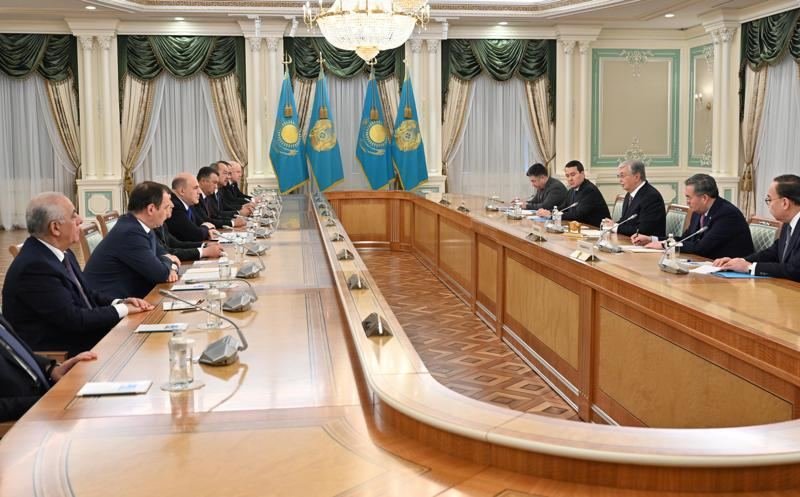 “Baş nazir Əli Əsədov Astanada Qazaxıstan Prezidenti ilə görüşüb