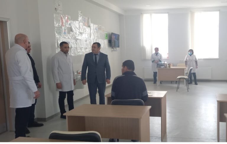 Ombudsmanın Milli Preventiv Qrupunun üzvləri tərəfindən Şəki Rayon Psixiatriya Xəstəxanasına başçəkmə keçirilib