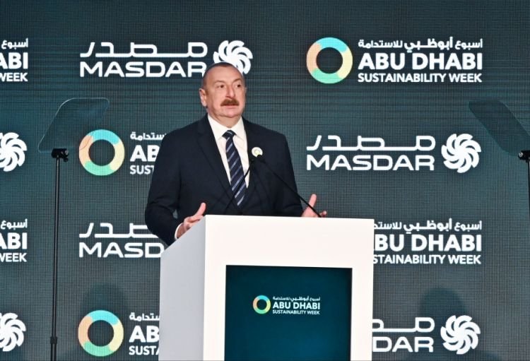 Prezident: “Masdar” ilə əməkdaşlıq Azərbaycanı çox mühüm yaşıl enerji mənbəyinə çevirəcək