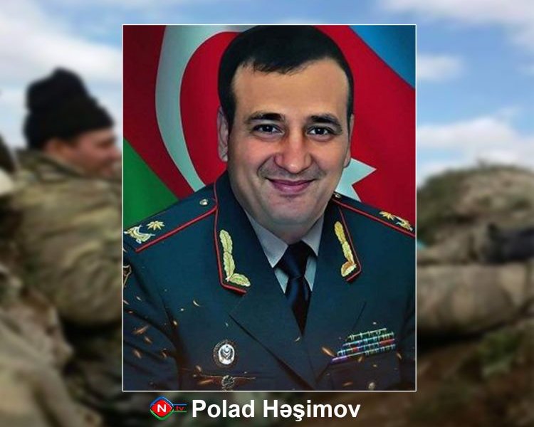 Milli Qəhrəman, şəhid general-mayor Polad Həşimovun doğum günüdür