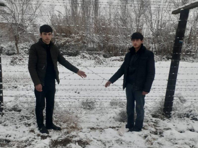 Dövlət sərhədini pozmağa cəhd göstərən 2 nəfər saxlanılıb