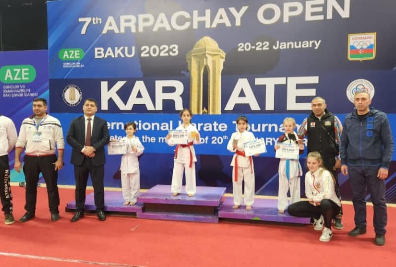 “Karateçilərimiz “Arpachay Open” beynəlxalq turnirində 12 medal qazandı