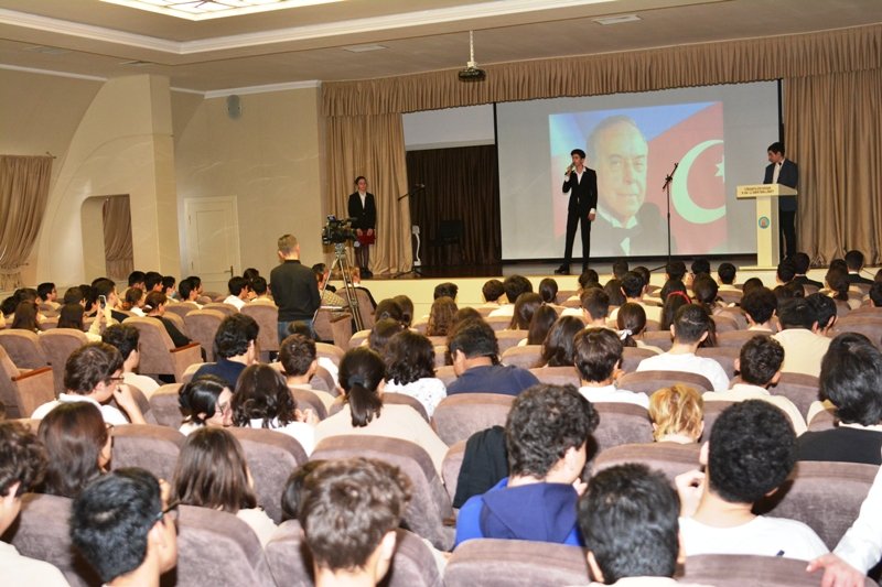 “Heydər Əliyev – 100 ilin xatirəsi” adlı tədbir keçirilib